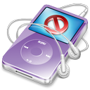 iPod Video Violet No Disconect Icon